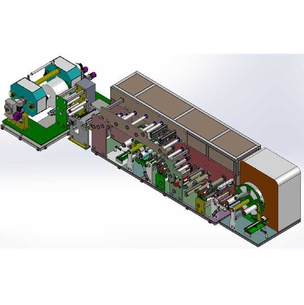 双工位全自动动力分切机(独立臂)